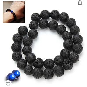 Lava beads bracelet kit